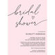 Bridal Shower Heart Invitations Image 3 of 7